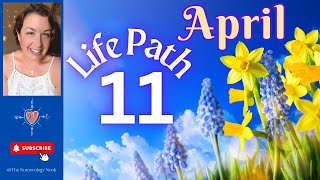 Life Path 11/2 - APRIL 2025 - *Numerology* Forecast #Numerology  #LifePath #horoscope #april