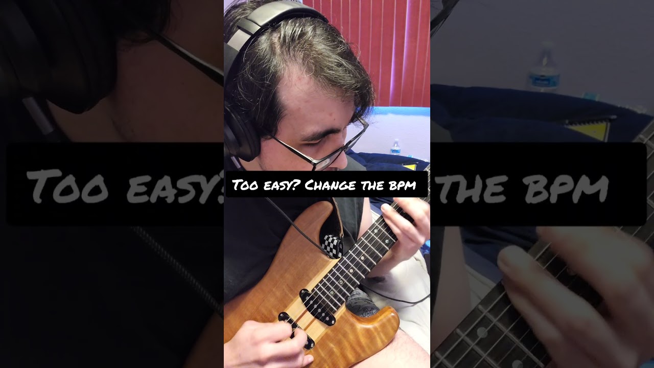 Playing An Exercise Once Isn't Enough 👀 #fyp #guitar #guitarist #foryou #guitarlesson