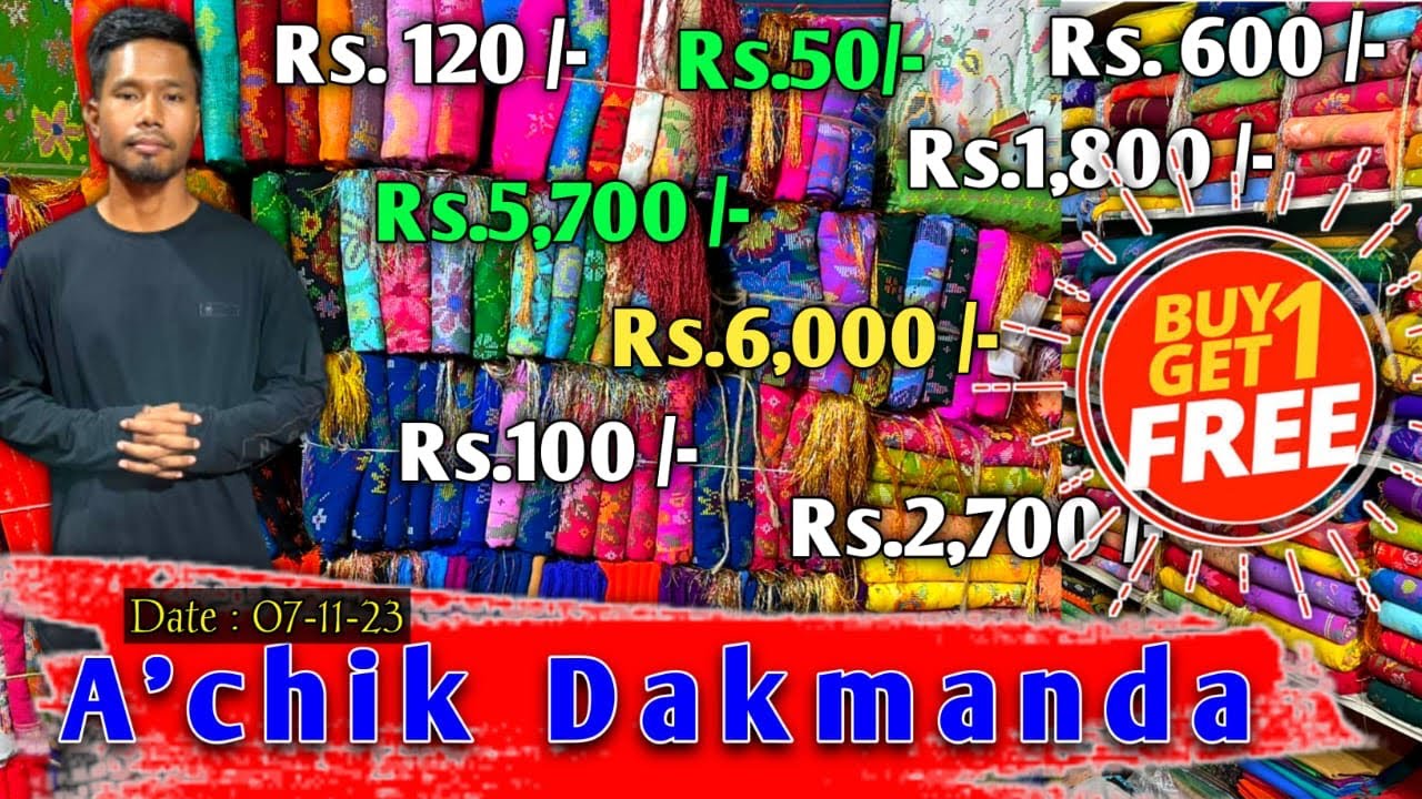 A•chik Dakmanda, Kingsa Raode Kingsa Free November Jagimikna | Buy One Get One Free | #garovideo