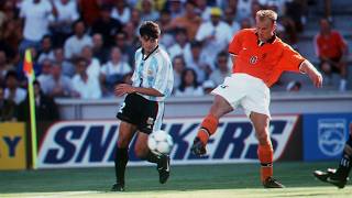 Dennis Bergkamp Wonder Goal VS Argentina Original Footage 1998