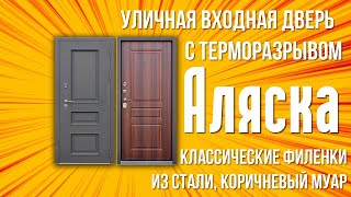 Обзор двери с терморазрывом «Аляска»