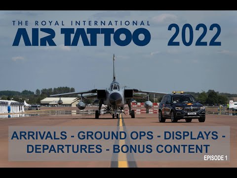 RIAT 2022 - Arrivals, Ground operations, Displays, Departures