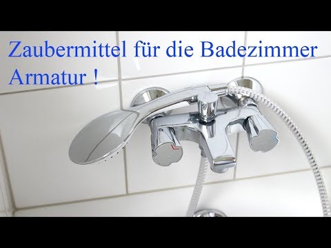 Zaubermittel Fur Die Badezimmer Armatur Magic For The Bathroom Faucet Youtube