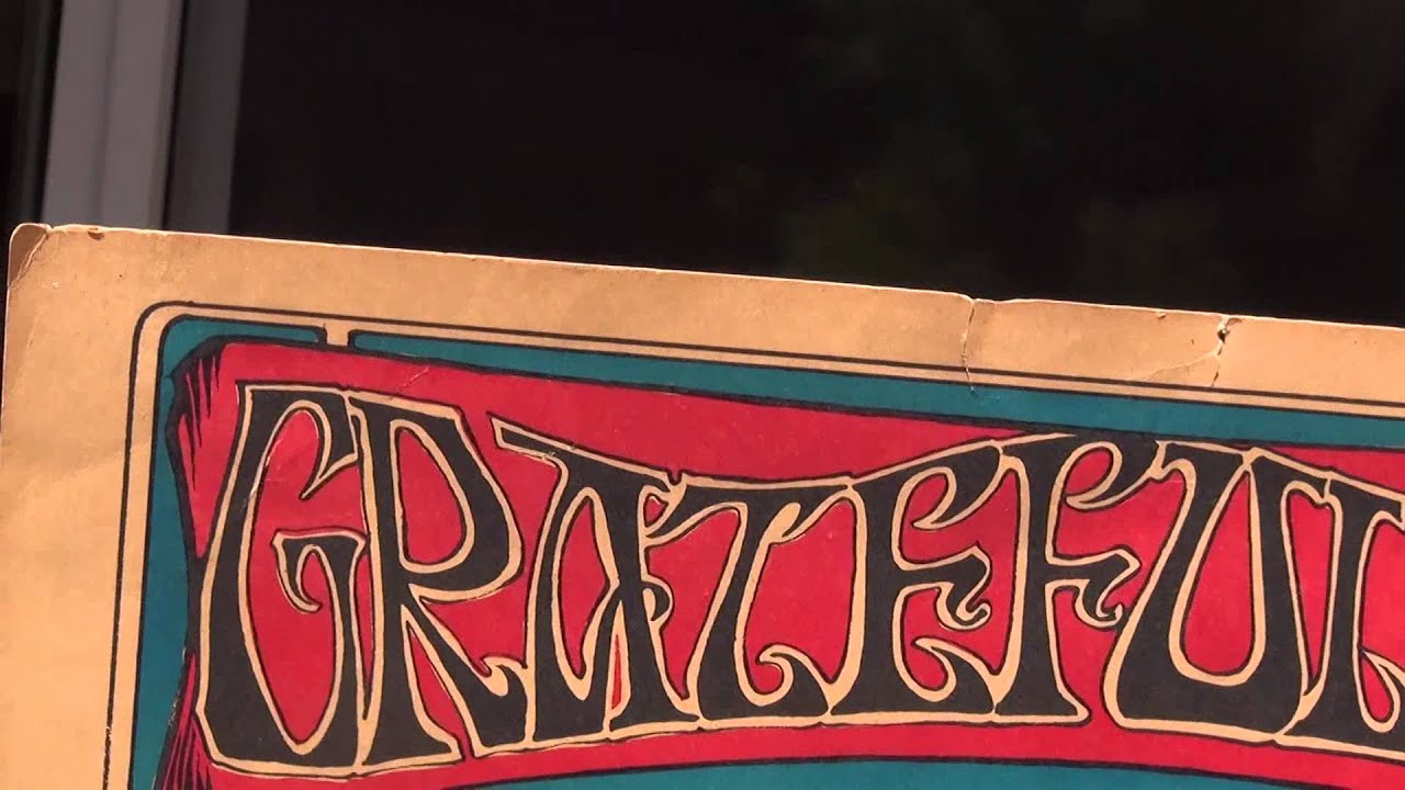 Original First Printing, Grateful Dead "Skeleton and Roses" Poster by Stanley Mouse and Aston Kelly