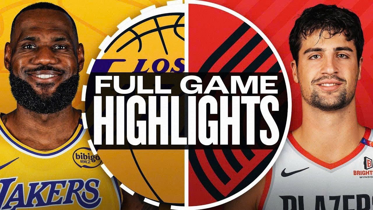 «Лос-Анджелес Лейкерс» — «Портленд Трэйл Блэйзерс»: лучшие моменты матча — 3 ноября 2025 г. | НБА