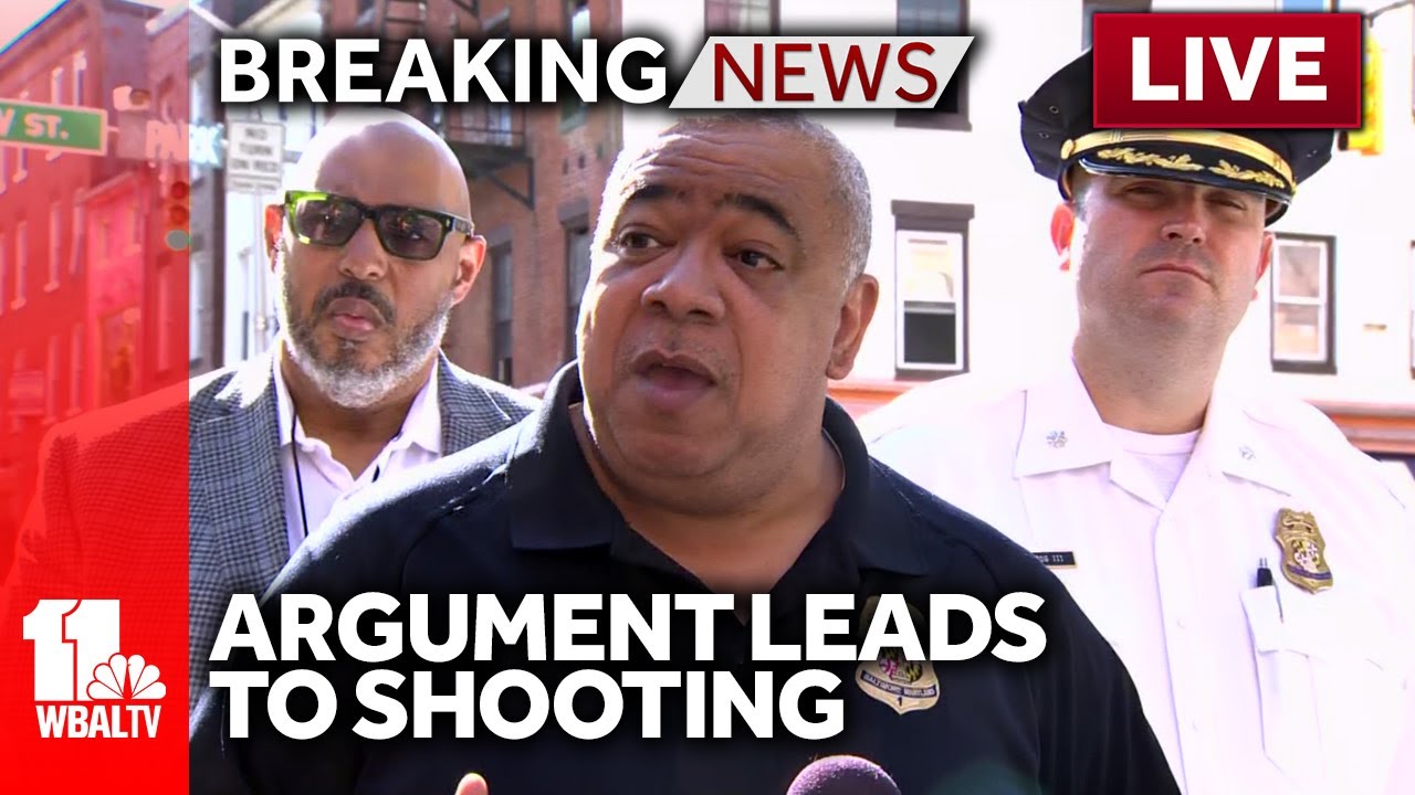 LIVE Police say multiple people shot at Eutaw & Saratoga, SkyTeam 11