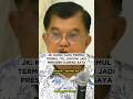 JK: kasih tau termul termul itu, Jokowi jadi presiden karena saya #totalpolitik #jokowi #jusufkalla
