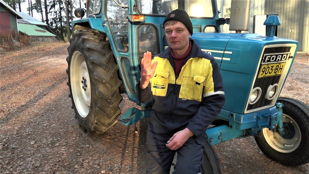 Traktorin huolto. Service Ford 4600 and 5000