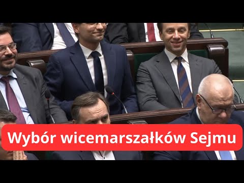 Głosowania - Wybór Wicemarszałków Sejmu RP [13 listopada 2023 r.]