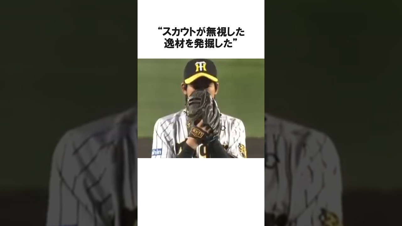 スカウトが無視した逸材を発掘した能見篤史に関する雑学【プロ野球/NPB】