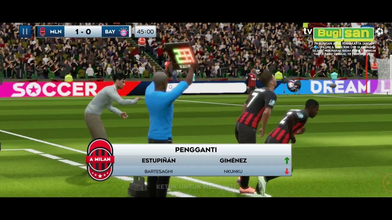 Divisi Legendaris Utama 2026 Fc bayern munchen vs Ac milan 