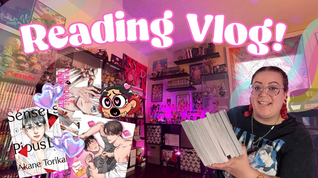 sensei's pious lie had me yapping for a hour 🥲 | reading vlog
