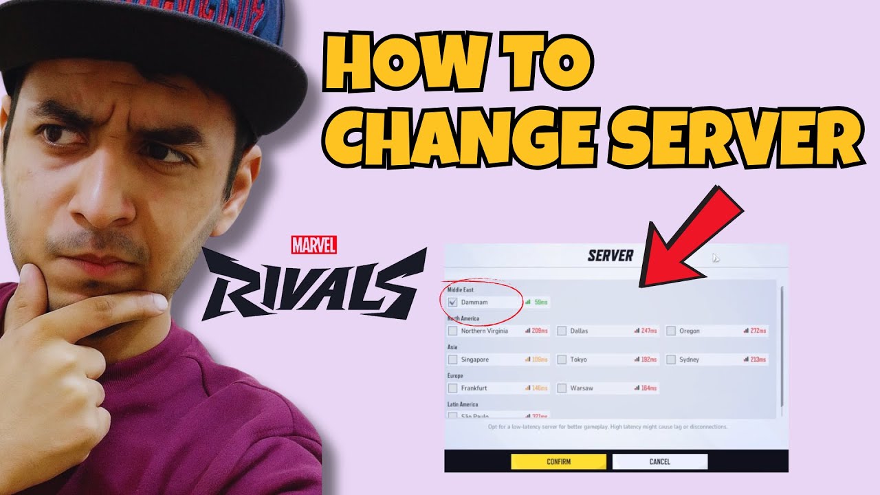 Marvel Rivals Server Browser How to Change Server in Marvel Rivals - YouTube