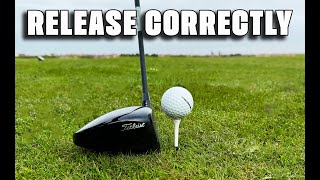 Stop Slicing Driver Instantly By Releasing The Golf Club