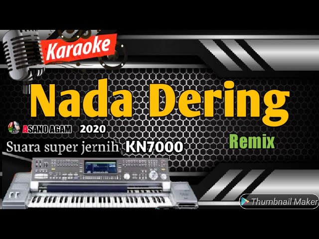 Karaoke dangdut remix terbaru 2020 || Nada dering - versi KN7000 ASANO AGAM class=