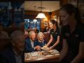 The Waitress Saved The Last Booth** #emotionalstory #hearttouching
