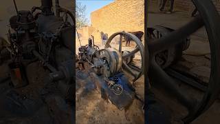 Desi Old Black Engine Starting Automatic