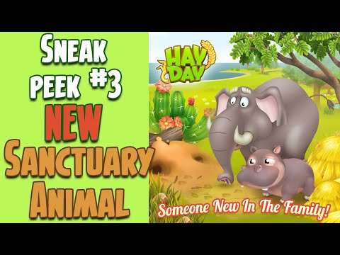 Hay Day Update Spring 2023-Sneak Peek!! NEW Sanctuary Animal!!