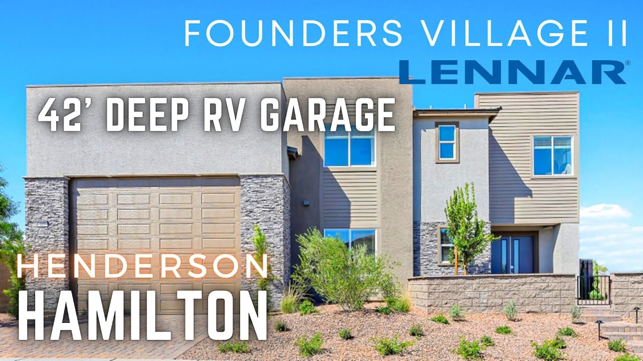 All Included Home w/ 42' RV Garage for Sale in Henderson, Hamilton at Founders Village II