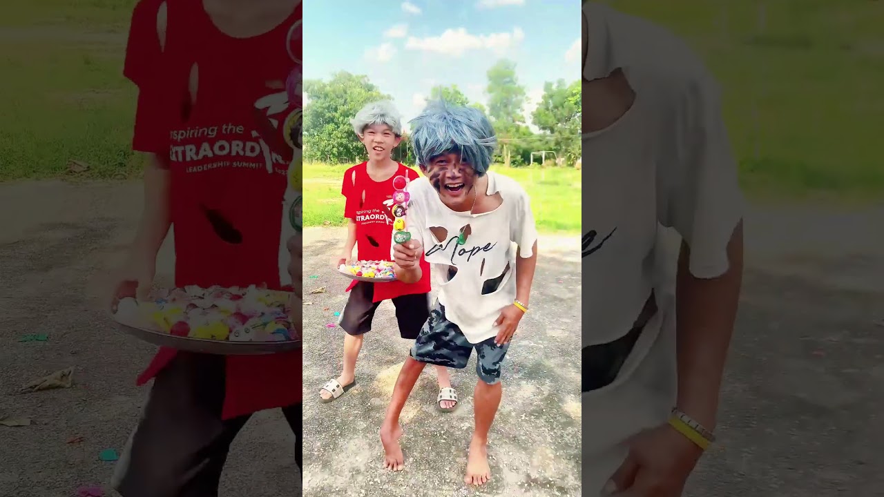 brother reveals his funny joke 