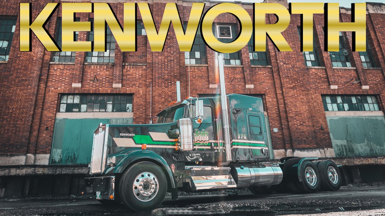 IT'S NOT GOING ANYWHERE THE KENWORTH W900L UNIT 375 THE KENWORTH GUY
