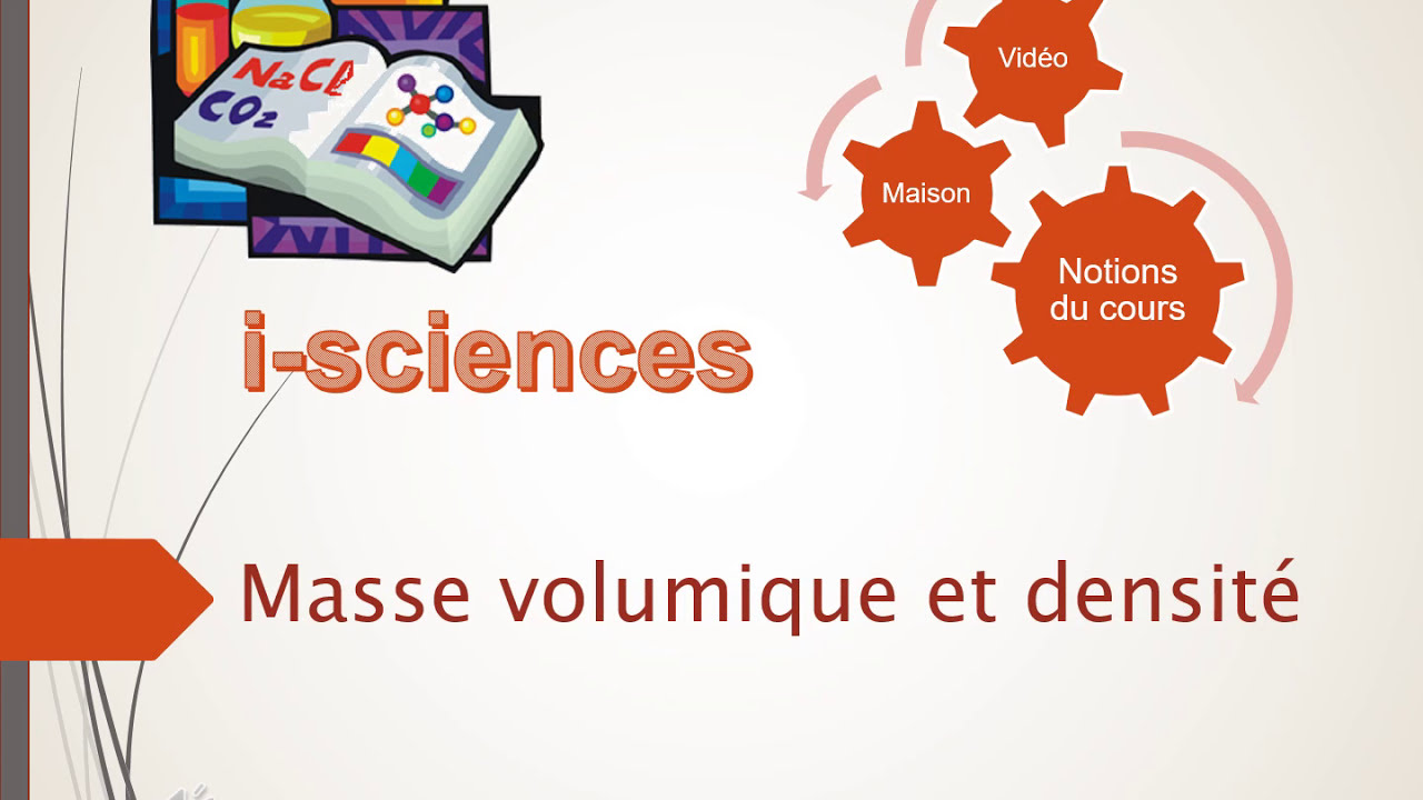 Masse Volumique Et Densite Youtube