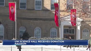 UW-Madison Science Hall receives gift