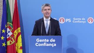 Conferncia De Imprensa Do Secretriogeral Do Partido Socialista Sobre Apoio s Populaes Afetadas