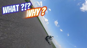 Low side motorcycle crash onboard short funny analysis MAAT Starlane Corsaro Adancata Yamaha how to