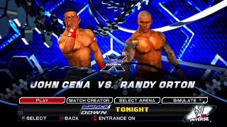 WWE SMACKDOWN VS RAW 2011 PS 3 EMULATOR JOHN CENA VS RANDY ORTON HD