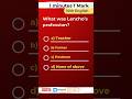 class 10th a letter to god what was lencho's profession?
