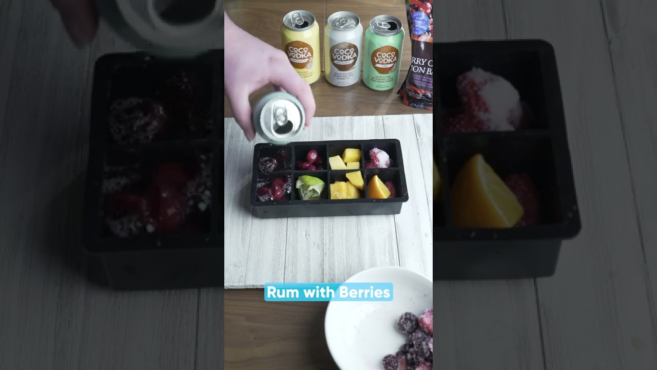 Infinite Cocktail Flavors - Ice Cube Hack 