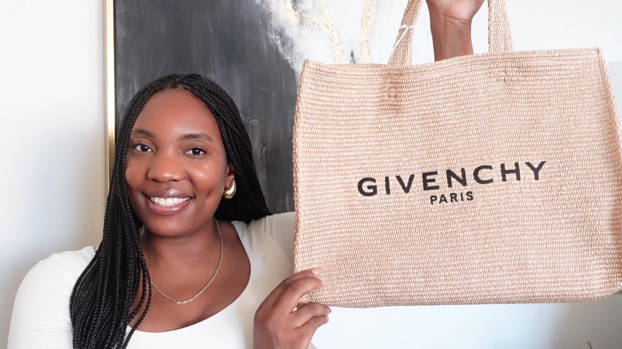 Givenchy Raffia G-tote | Paige Alex - YouTube