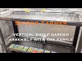 Vertical hydroponic garden assembly  spider farmer