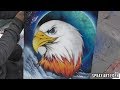American Eagle SPRAY PAINT ART by Eden スプレーペイントアート うめちゃん