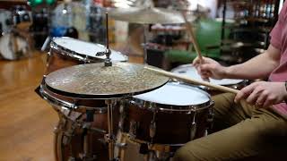 Used Istanbul Agop 15 Turk Hi-Hat Cymbals 1150/1380g