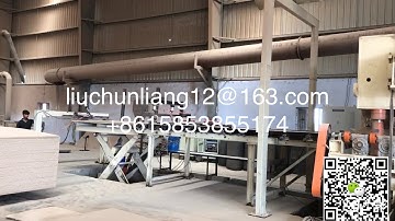 Heavy duty 4 head double side calibration sanding machine