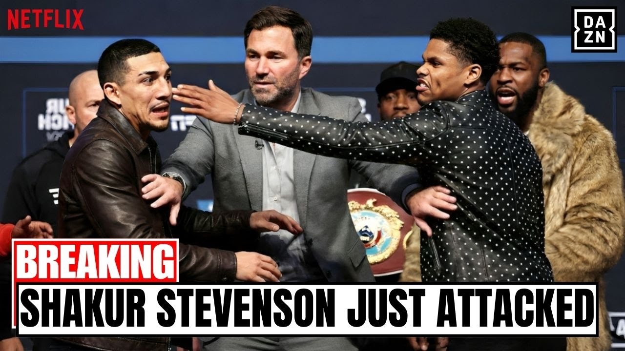 Bill Haney Jumps In! Shakur Stevenson & Teofimo Lopez Camp Fight CAUGHT ON CAMERA
