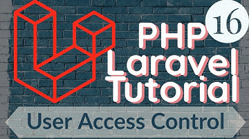 PHP Laravel Tutorial for Beginners 16 - How to Add User Access Control