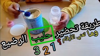 نوڤالاك أحسن حليب خال من الݣلوتين ومعنى رقم3و2و1 مع طريقة التحضير في الماء