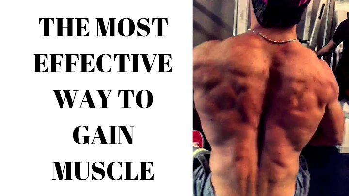The most effective way to gain muscle!!