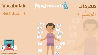 Les Lichaam 1: Nek - Haar - Tong | Arabisch leren spreken screenshot 5