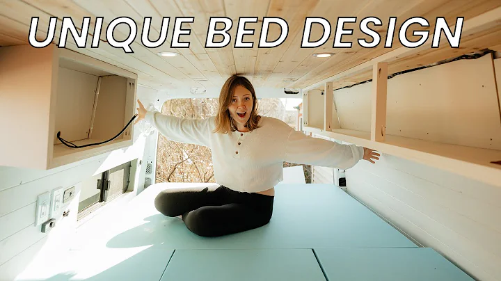 MOST EFFICIENT VAN LIFE BED DESIGN | diy vanlife b...