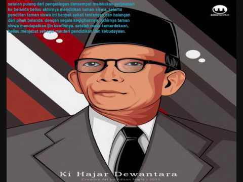 Biografi ki hajar dewantara - YouTube