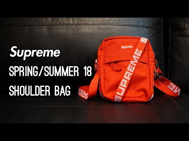 Supreme S/S18 Shoulder Bag Overview 