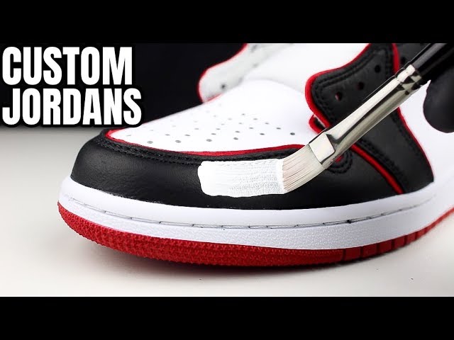 customise jordans