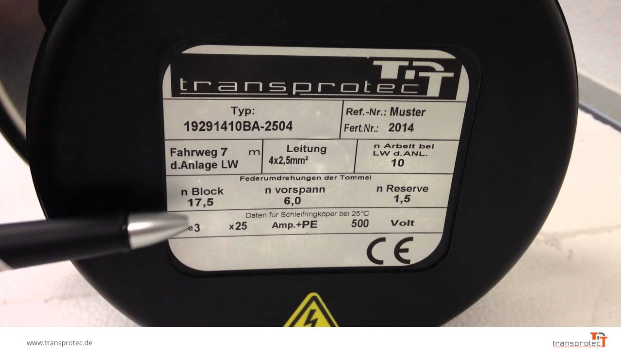 Elektro-Seilwinde ETSW bis 3 t Traglast - transprotec GmbH