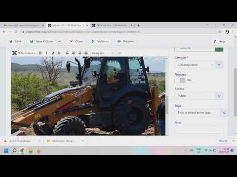 Joomla 4 Cassiopeia - How to Add Menu and Article