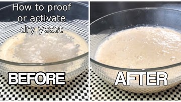 BASIC FOR BEGINNERS: HOW TO ACTIVATE YEAST | RIGHT WAY TO ACTIVATE THE DRY YEAST