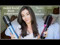 HEATED ROUND BRUSH COMPARISON | REVLON vs BABYLISS